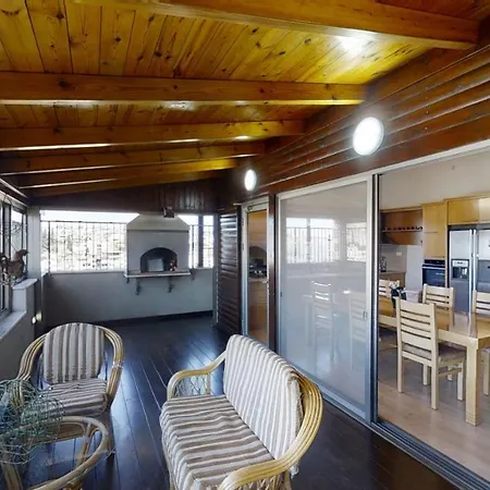 Cozy Wood Apartment With Great View To Nazareth Exterior photo